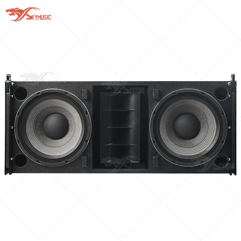 ระบบเสียงไลน์อาร์เรย์แบบแอคทีฟคู่ขนาด 12 นิ้ว ระดับมืออาชีพ วิธีการติดตั้งประกอบด้วยการวางซ้อนบนพื้นและแขวนแบบชิ้นเดียว