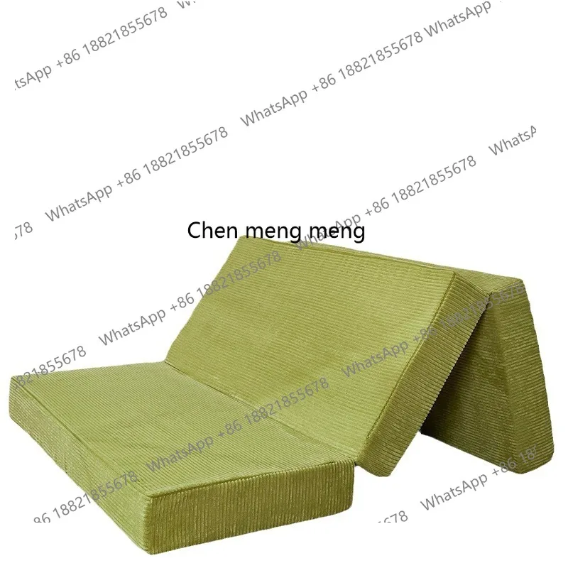 Triple Folding Mattress High Density Sponge Foam Mattress 6 Inch Camping Foldable Soft Mattress