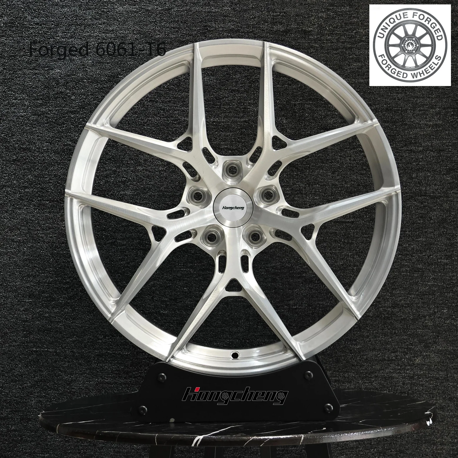 2026 New Design Brushed Forged Car Wheels Aluminum Rims 18 19 20 21 22 Inch 5x114.3 5x112 5x110 5x120