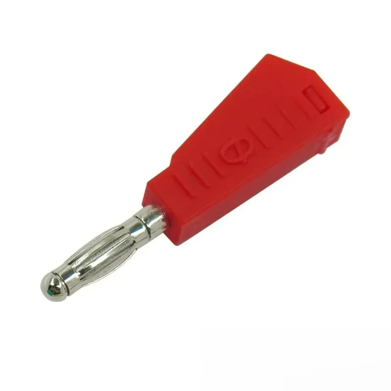 

Tiy 4 мм штабелируемый штекер типа «банан» медный никелированный паяльный электрический разъем DIY инструменты Q.10029 10 шт.