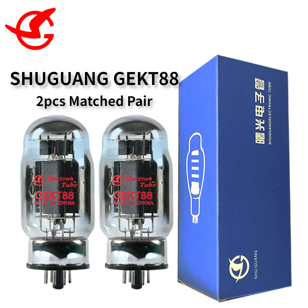 Shuguang GEKT88 Replaces KT88 KT88-98 KT88M CV5220 6550 Tube Amplifier Kit DIY HIFI Audio Amplifier Precision Matched Quad