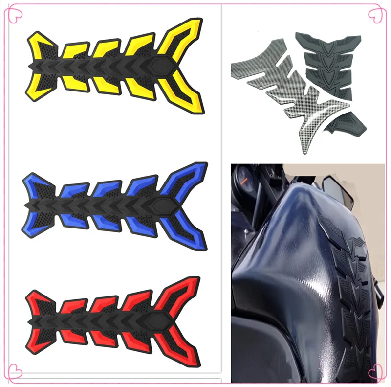 

Motorcycle fish Pad Oil Gas Fuel Tank Cover Sticker Decal Protector for KTM 350EXC-F SIX DAYS 400XC-W 400EXC 400EXC-R