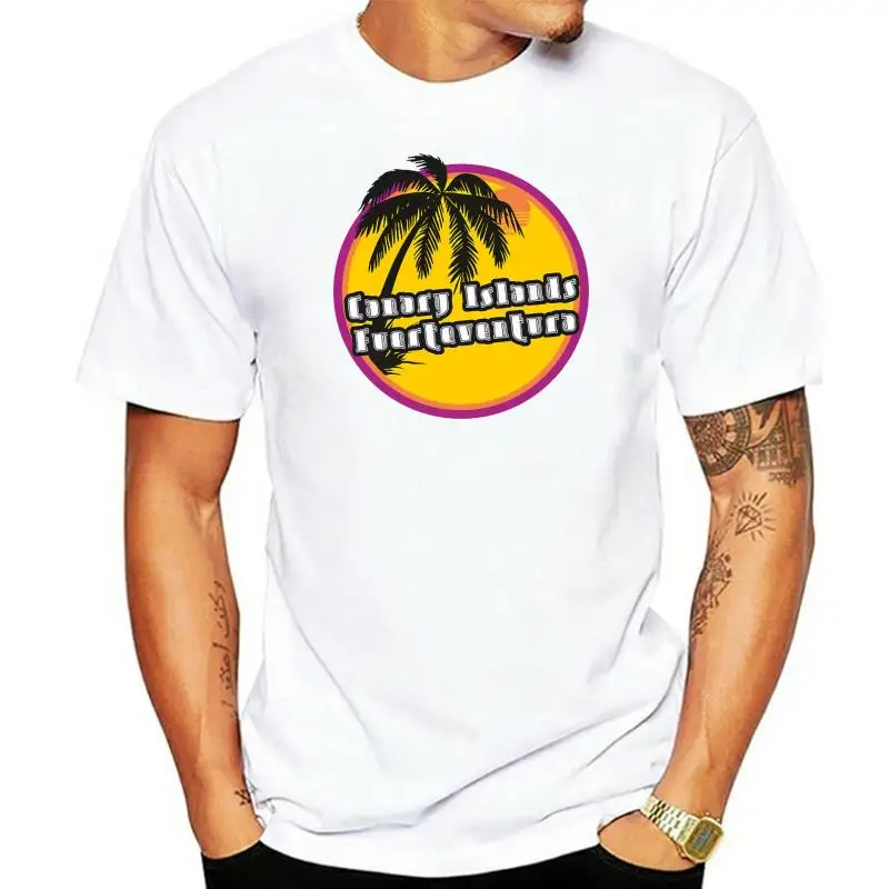 2022 Summer Fashion Hot Gran Canaria Sunset Beach T-Shirt - Men's Fathers Day Christmas Gift #7126 Tee shirt