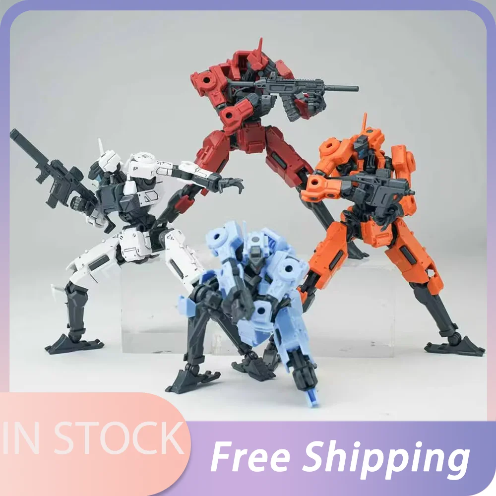 

In Stock New Sheik Mainland 3min Project A 1/18 Standard Wolf Buildable Tactical Figure Assembled Model, Multiple Colors Gifts