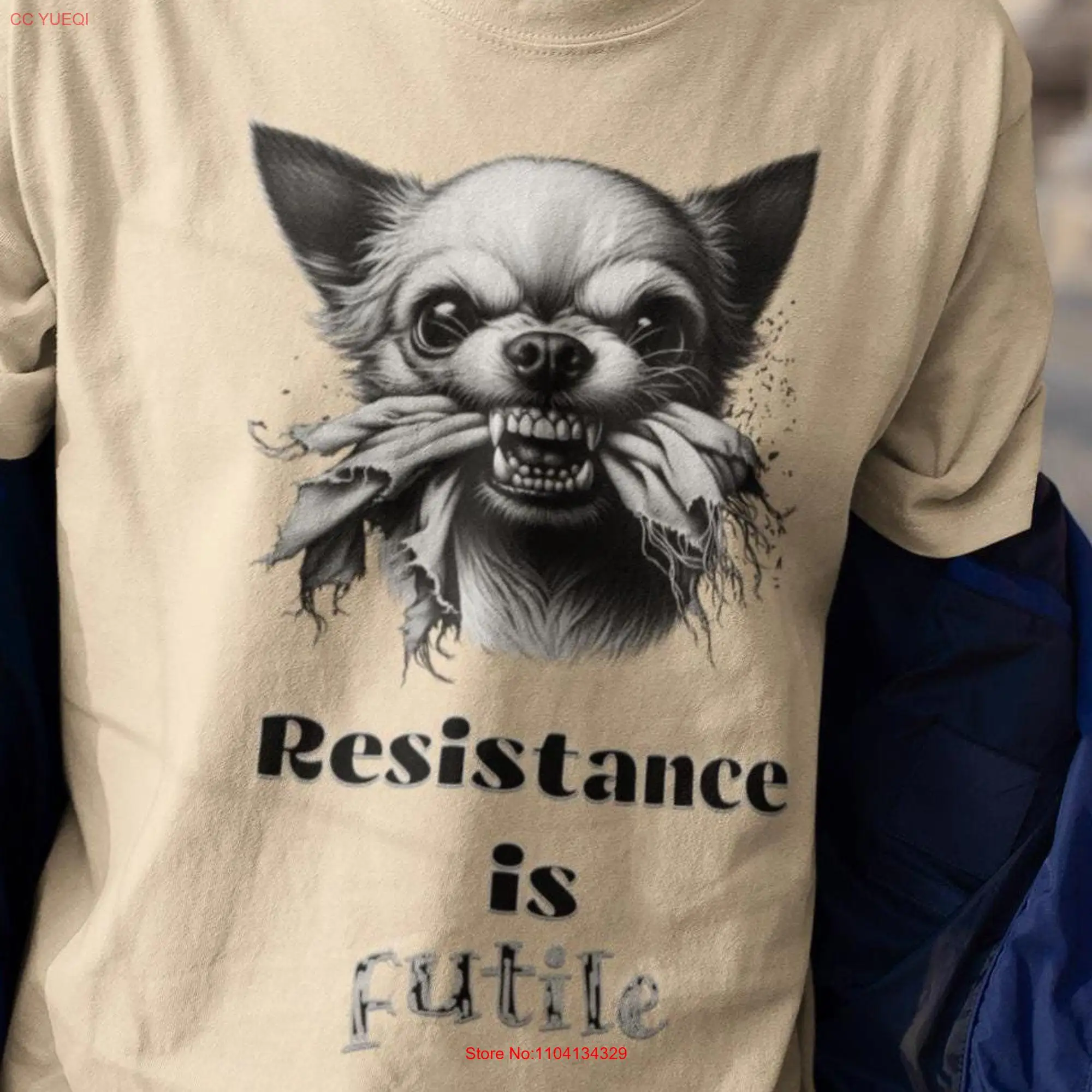 Resistance is futile comfort colors Garment Dyed T shirt long or short sleeves