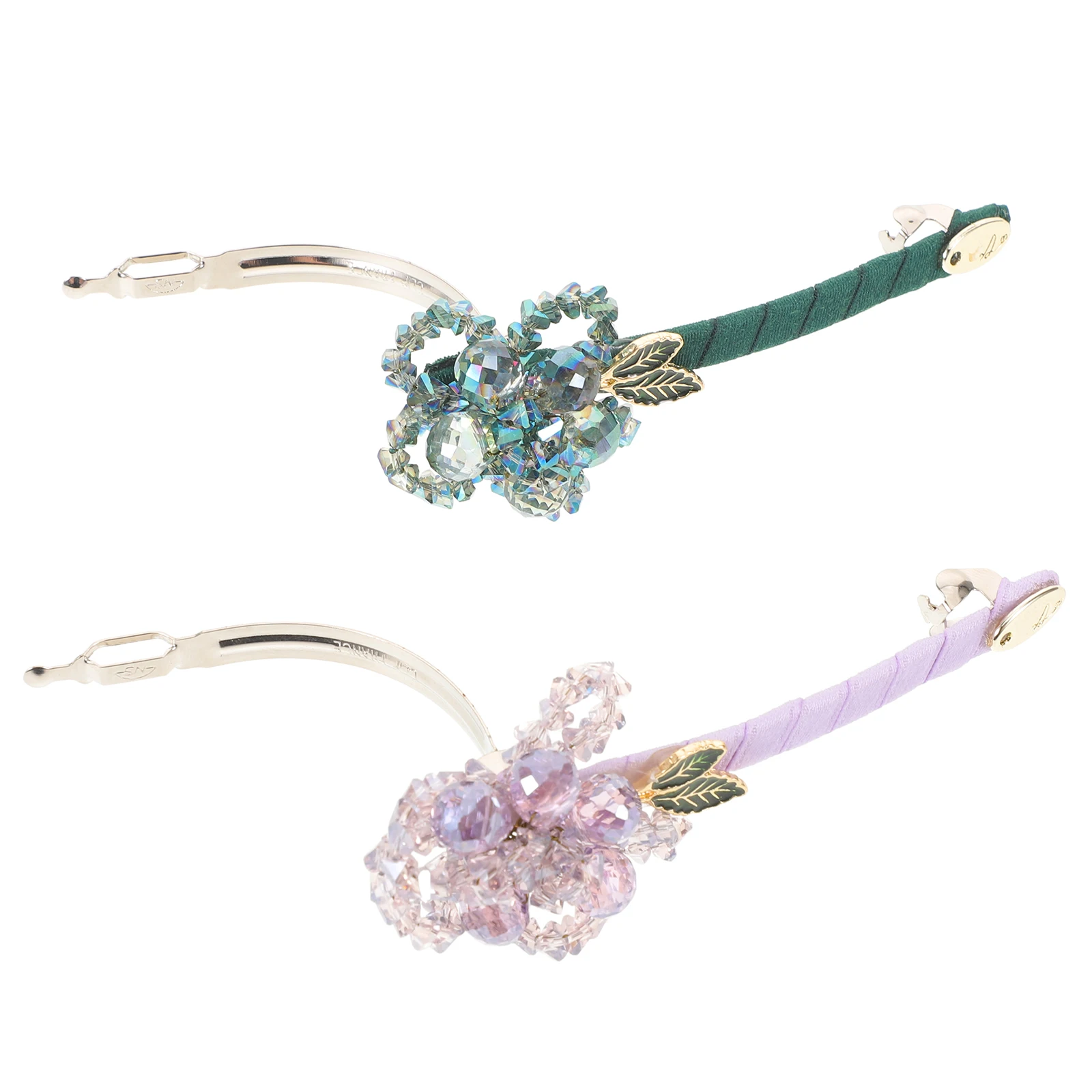 

2pcs Flower Hair Claw Clips Thick Hold Non Slip Large Hawaiian Cute Accessories Women Summer Beach