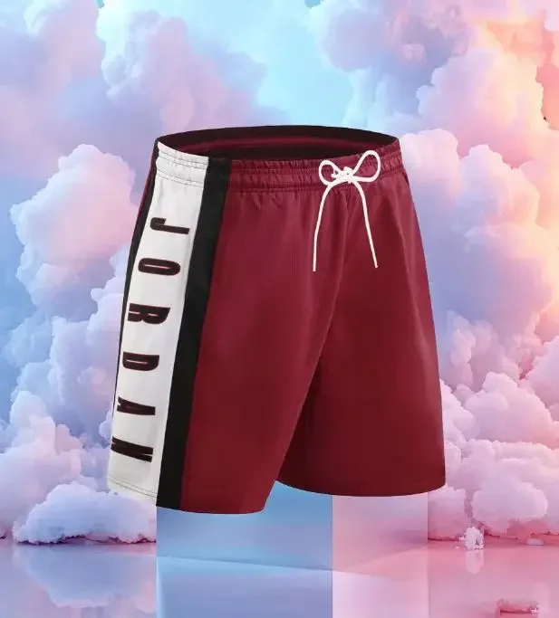 

25New Summer Men's and Women's Outdoor Casual Basketball Shorts Quick Drying Breathable Shorts Jordan Beach Surfing Shorts Moto