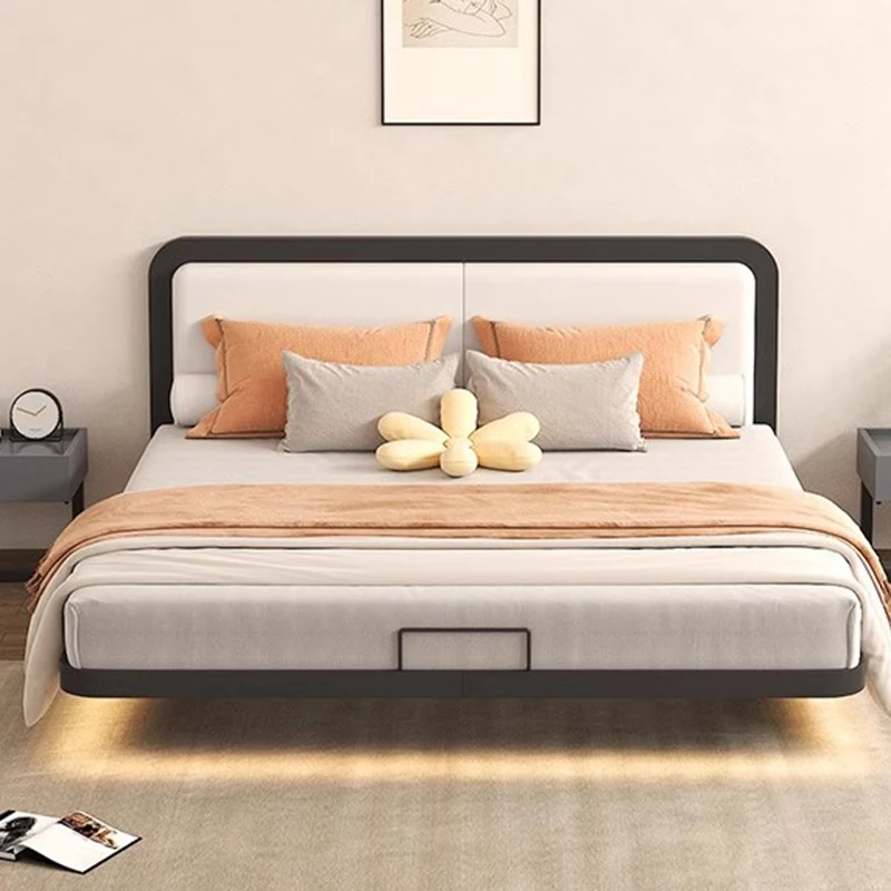 Bedroom Luxury Bed Massage Double King Size Storage Bed Beauty Design Safe Sleeping Platform Princess Muebles Modern Furniture