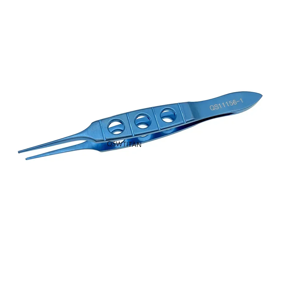 คีมจับตาแบบมีฟันทำจากไทเทเนียม: คีมจับขนาดเล็กสำหรับเปลือกตาโดยเฉพาะ 1 ชิ้น