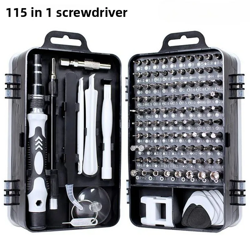 115 في 1 ترقية، تفكيك، كمبيوتر، صيانة متعددة الوظائف، مفك براغي الأجهزة، مجموعة مفكات براغي من سبائك الألومنيوم