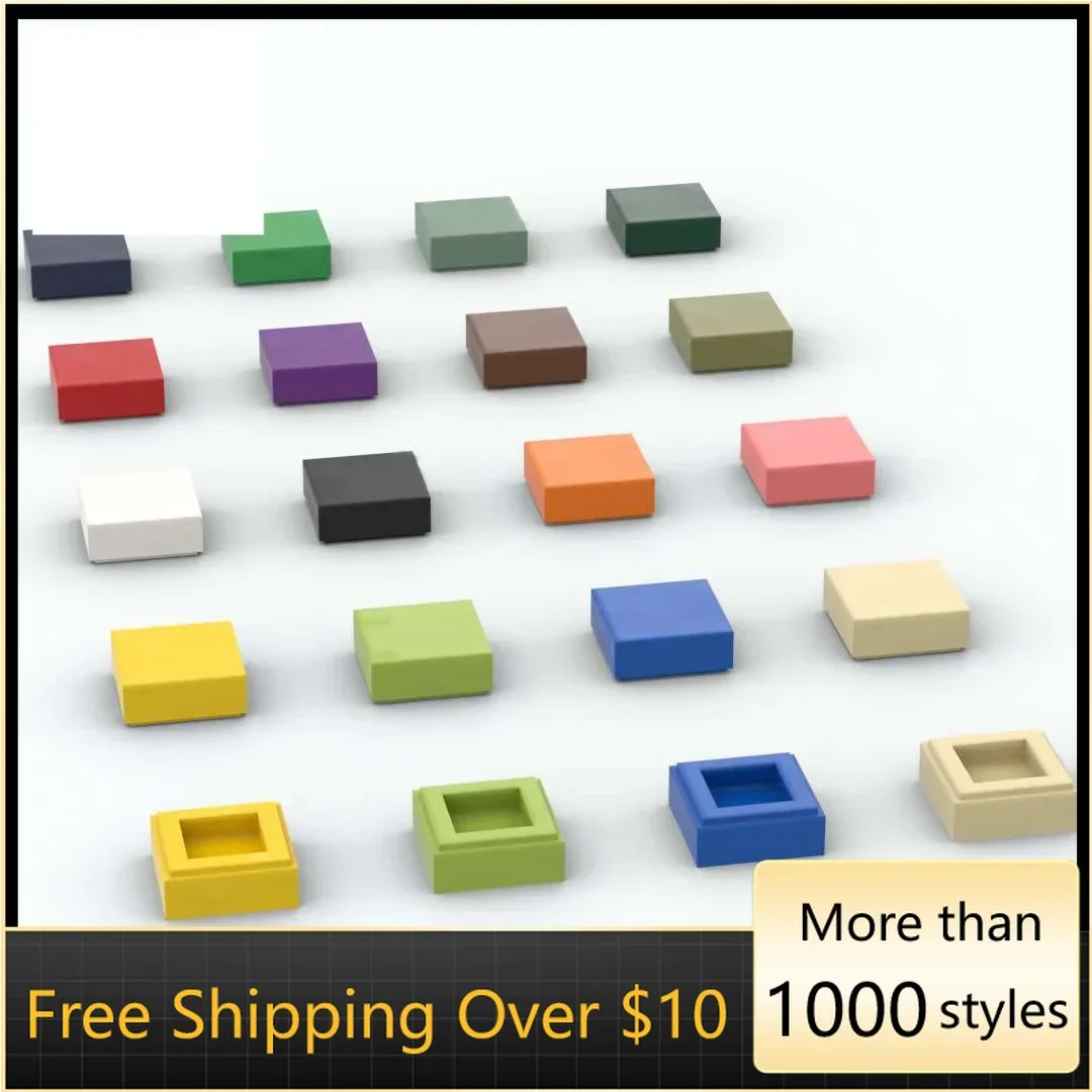 10PCS Assembles Particles 3070 30039 1x1 Tile Changeover Catch Building Blocks Bricks Parts DIY Assembly Educational Toys Gift
