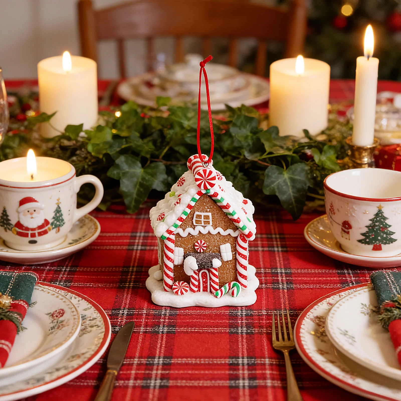 

Christmas Tree Ornaments Resin Hanging Pendants For Xmas Decorative Pendant Holiday Party Home Window Decoration Fine