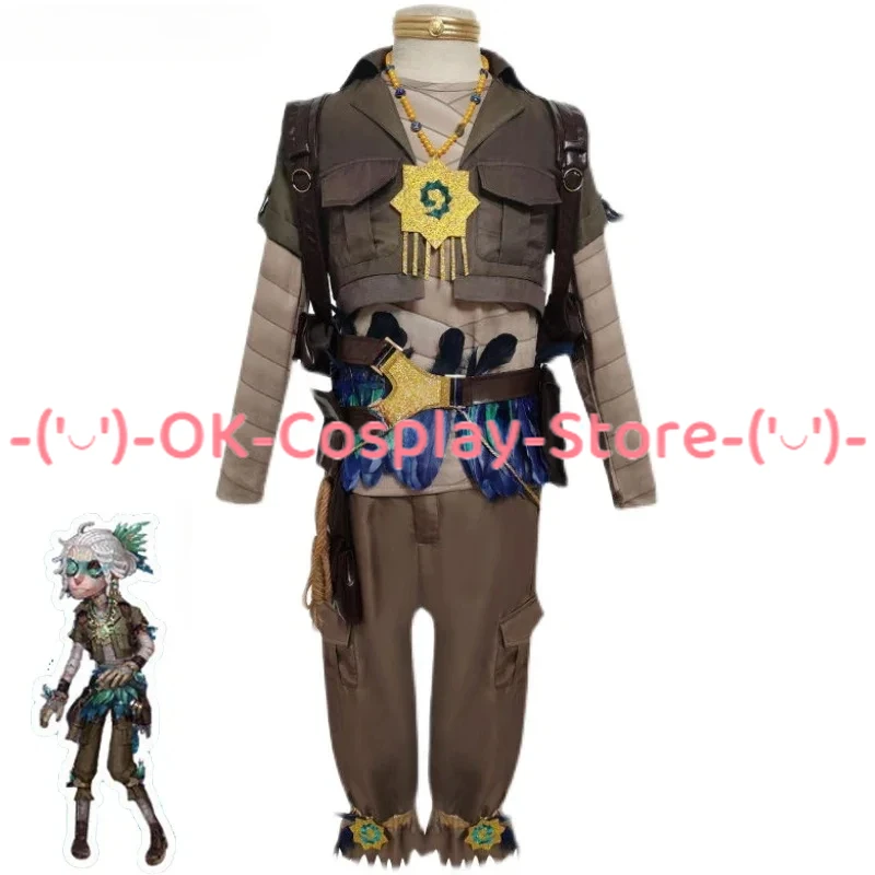 Game Identity V Prisoner Luca Balsa Cosplay Costume Anime Suit Halloween Carnival Uniforms Custom Made