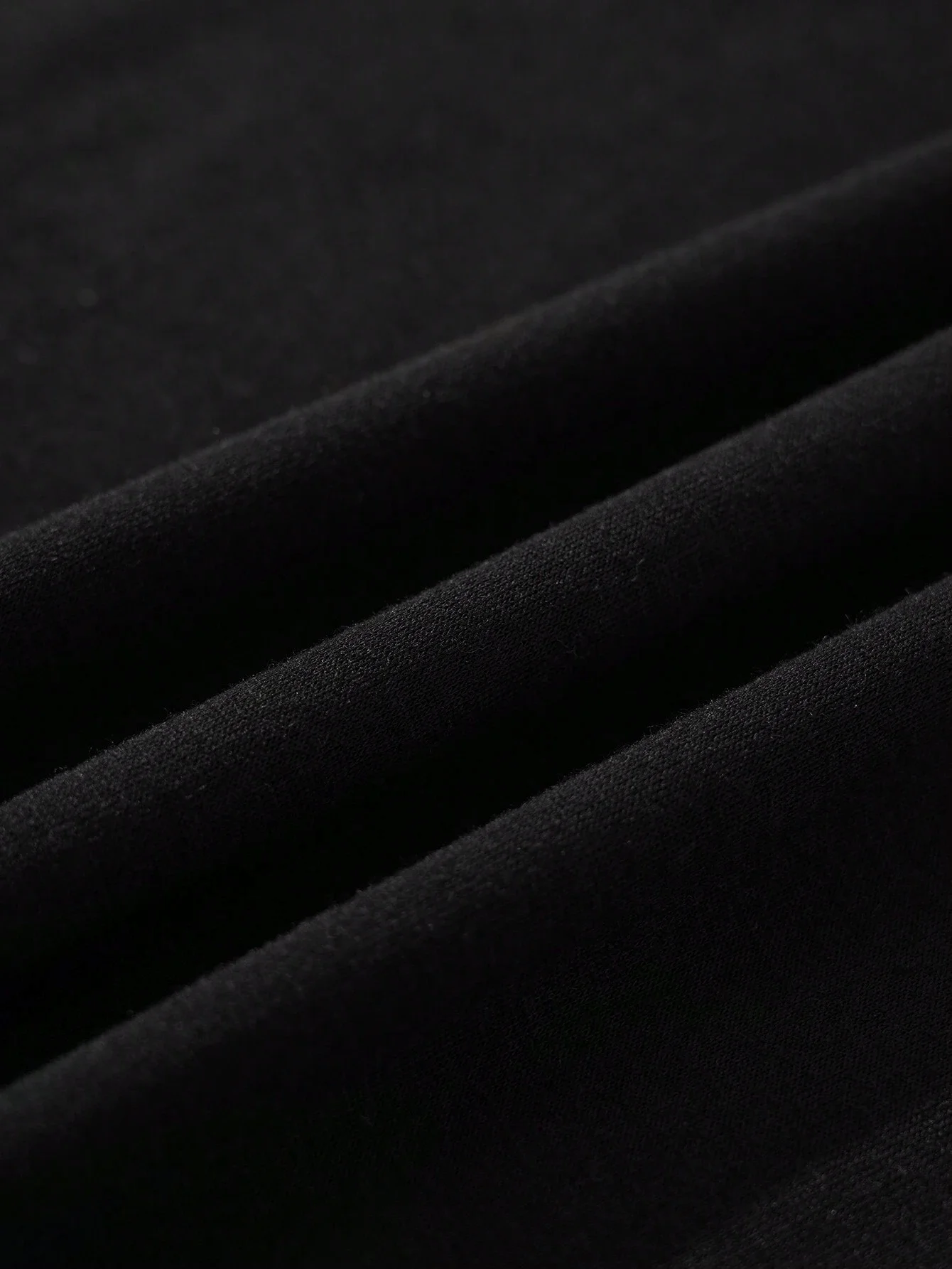 Abito estivo con maglietta nera a maniche corte Abito con maglietta grafica casual da donna Manica corta Girocollo Vestibilità ampia PrimaveraEstate