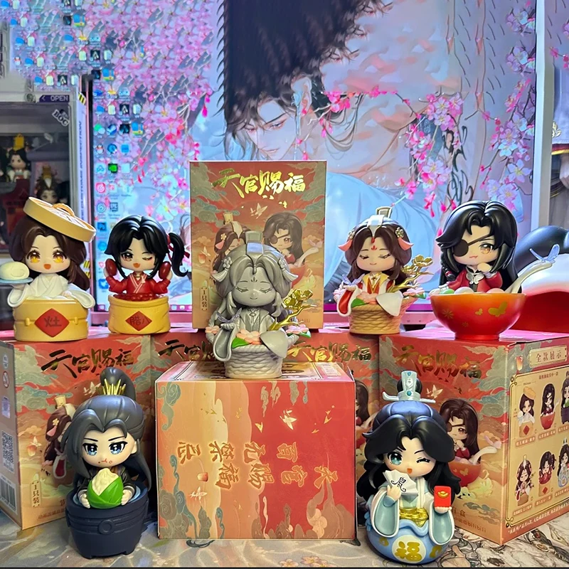 Heaven Officials  Blessing Blind Box The People Festival Group Portrait Series Xielian Figures Action Figures Model Toy Surprise