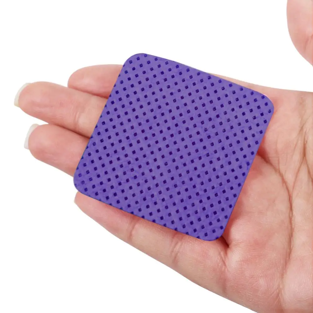 Eliminación eficiente de esmalte de uñas, fácil y conveniente de usar, almohadillas de algodón, eliminación suave de pegamento para pestañas
