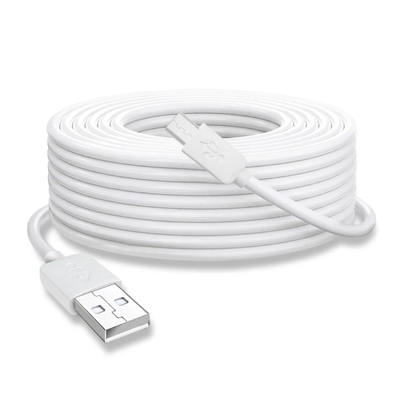 Durable USB to Micro USB Cable for CCTV / phone / Tablet Power Cord