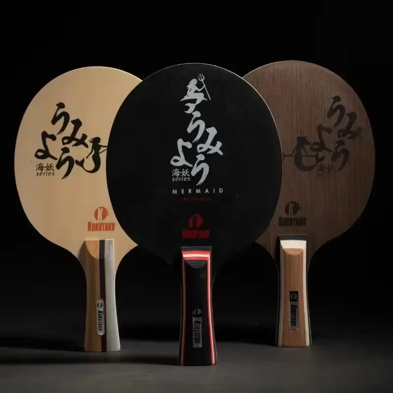 

Лезвие для настольного тенниса KOKUTAKU, 5/7 слой, чистая/черная ель/CARBON WOOD, всепоглощающее наступательное весло для летучей мыши для пинг-понга для начинающих тренировок