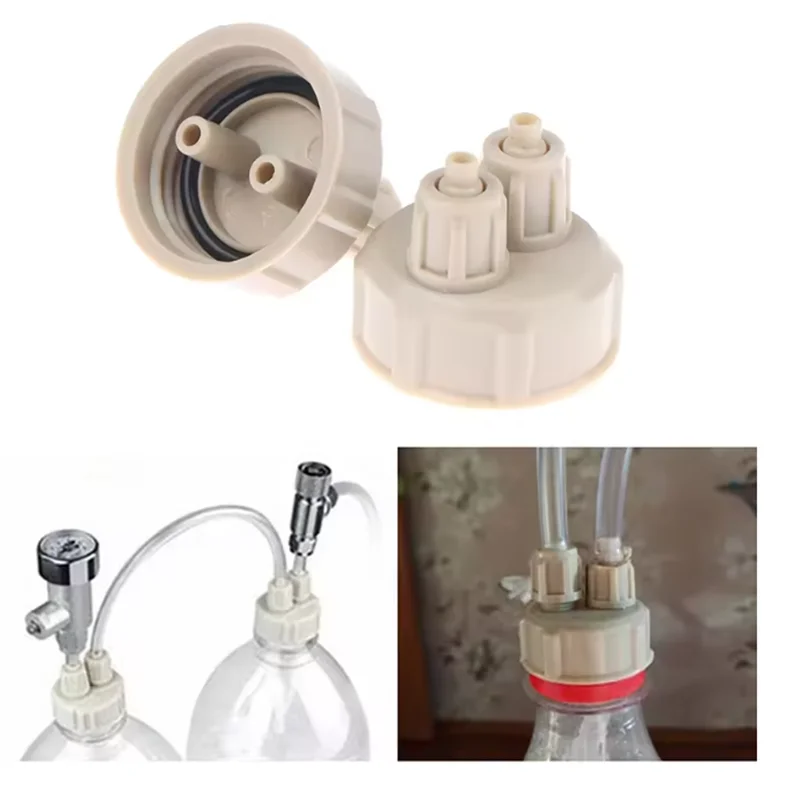 Aquarium CO2 System DIY Air Diffuser Tube Valve Gauge Bottle Cap Tool for Fish Tank Live Plant Care - view 5