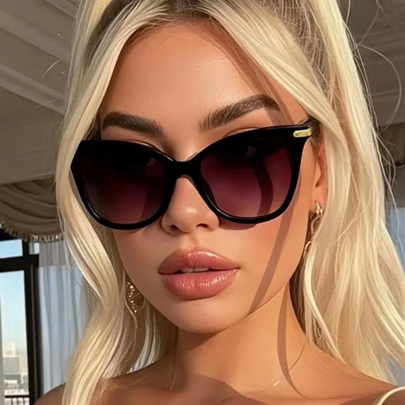 European and American retro fashion Y2K sunglasses for summer sun shading, sun protection, UV protection lightweight sun glasses