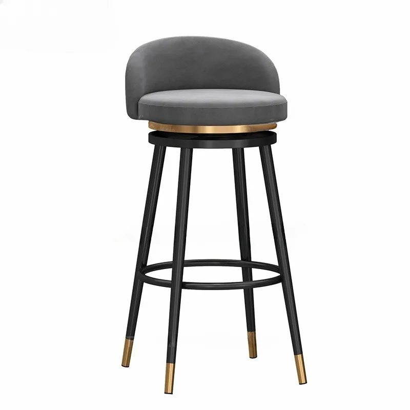 Houten Stoelen Bar Banken Hoogte Stoel Meubelen Huis Antieke Ijzeren Draaibare Ergonomische Krukken Luxe Keuken Lederen Designer Salon