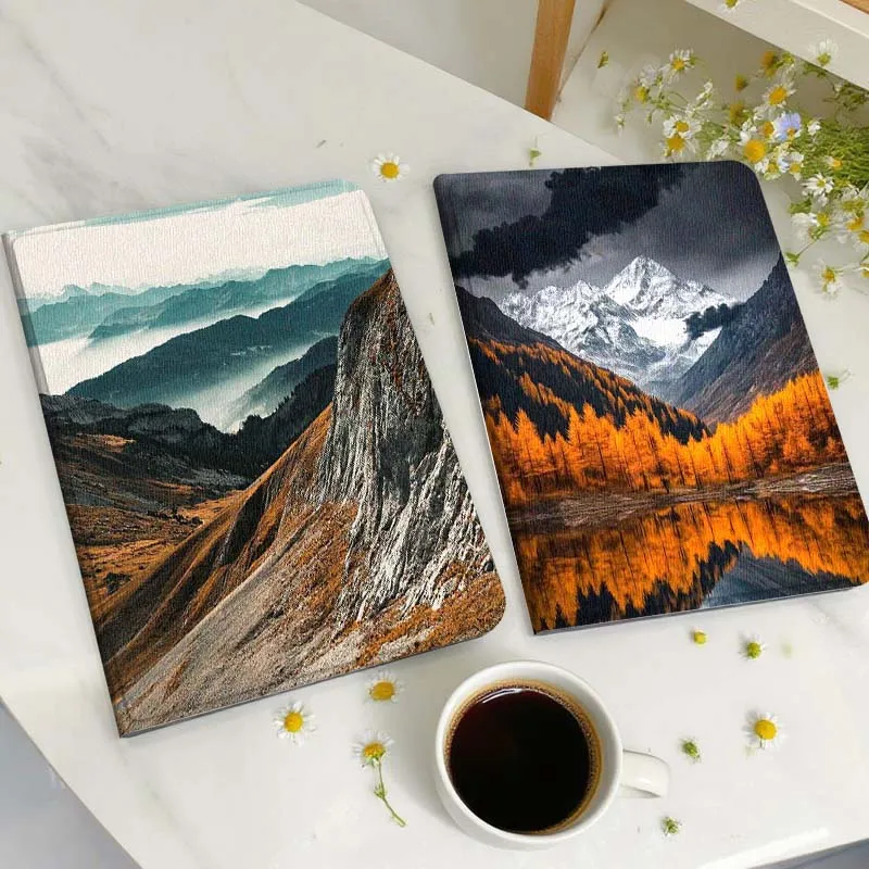 

Mountain Valley Mist View Tablet Case For Samsung Galaxy Tab A A7 A8 A9 A11 S6 S11 Lite Plus 10.1 10.4 10.5 Inch 2022 2025