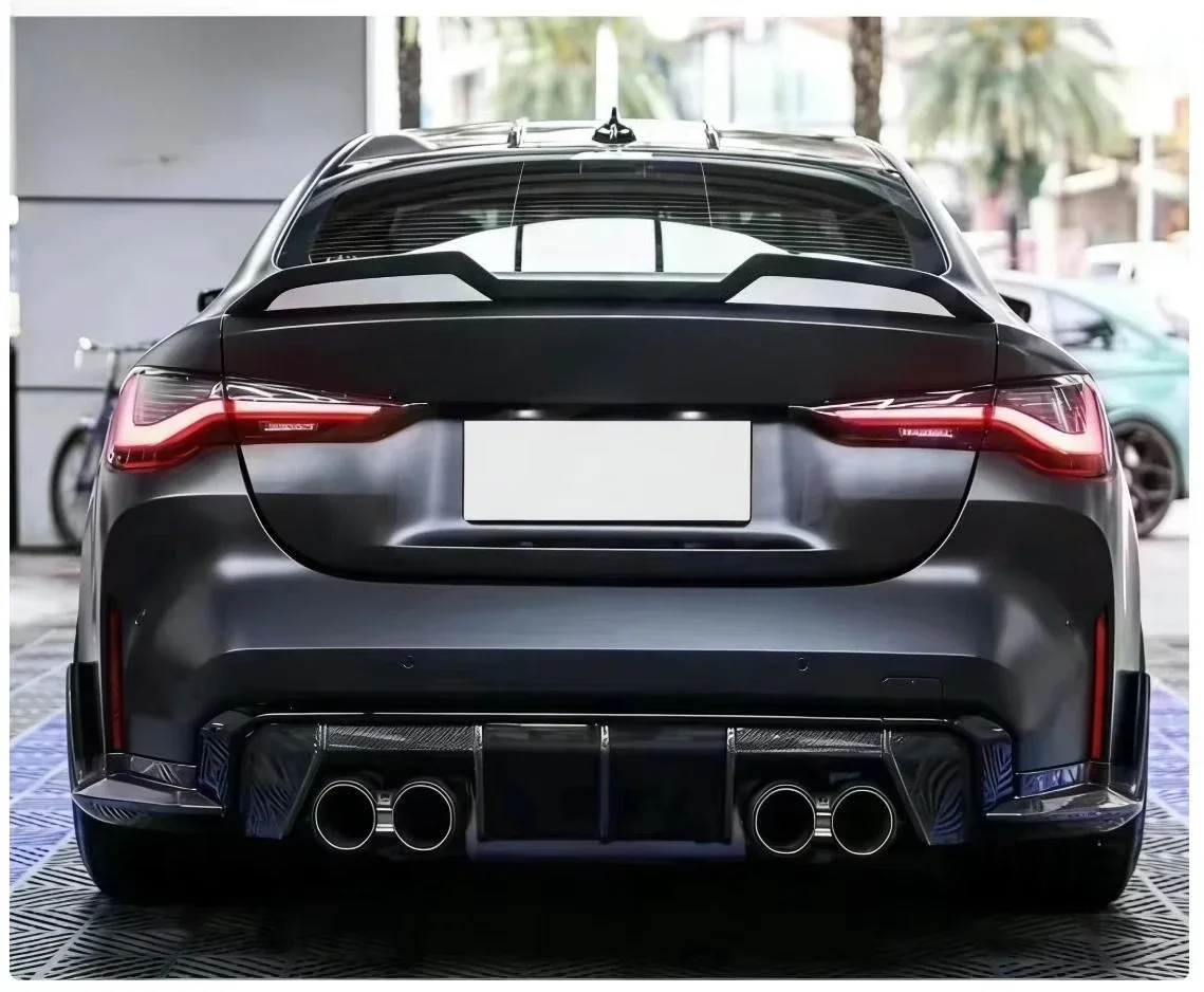 Car Conversion Kit Dry Carbon Fiber V Style Spoiler Body Kit Aerodynamic Kit for 4 Series G22 M4 G82 2020+ Upgrade 2