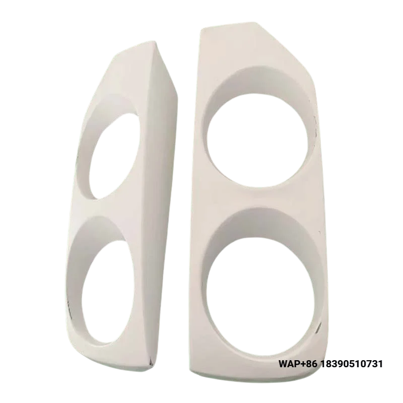 

For 1995-1998 Skyline R33 Spec 2 OE Front Bumper Fog Light Cover (Pair) FRP Glass Fiber