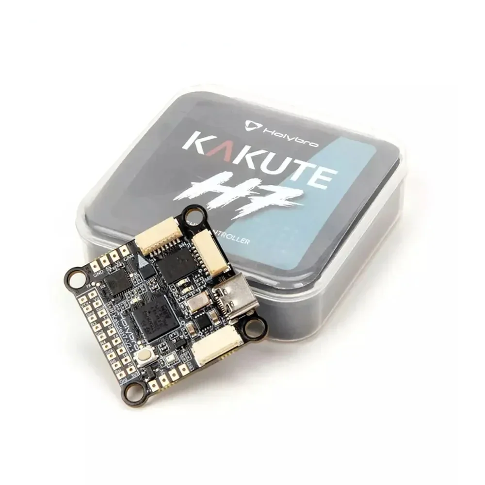 HolyBro Kakute H7 V1.3 MPU6000 H743 Flight Controller Dual BEC Baro OSD Onboard Bluetooth 30.5X30.5mm 2-8S for RC FPV Drone