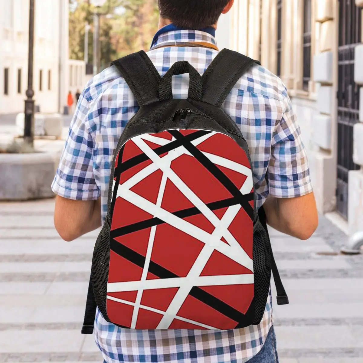 Nice One Van Halen Backpack Student Boys Girls BookBag School Bag Computer Shoulder Bags