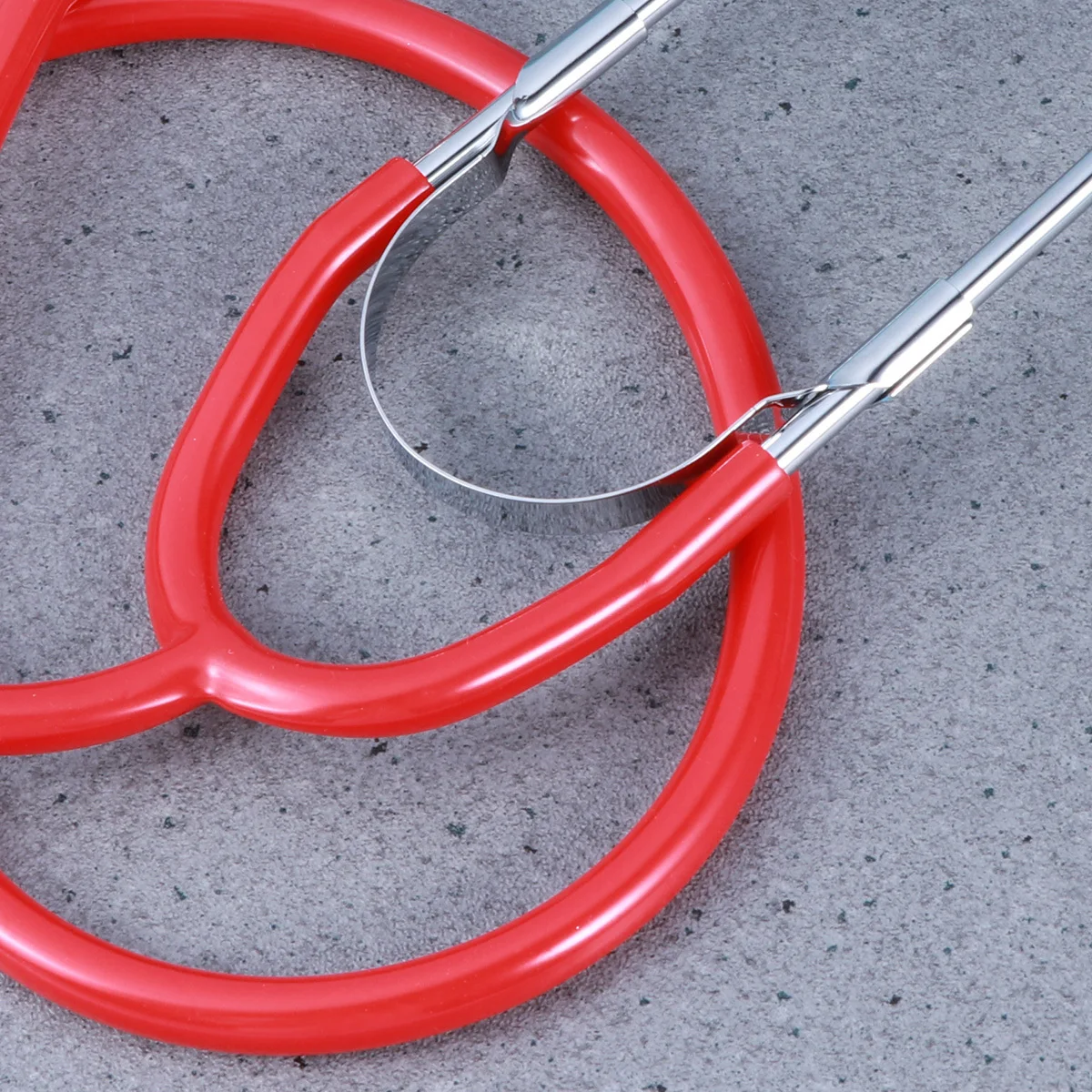 Double Sided Stethoscope Portable Medical Tool Red Dual Head Stethoscope Noise-Free Clear Sound Auscultation Device for Hospital - Image 5