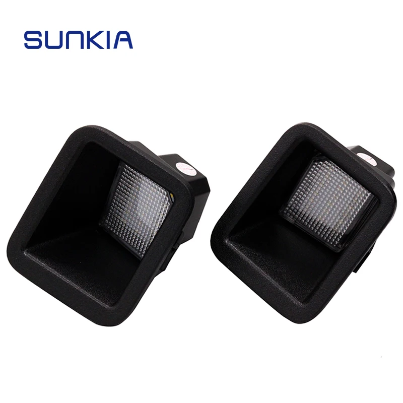 Car LED License Plate Number Light For Ford F250/F350/F450/F550 Super Duty Built-in Canbus controller