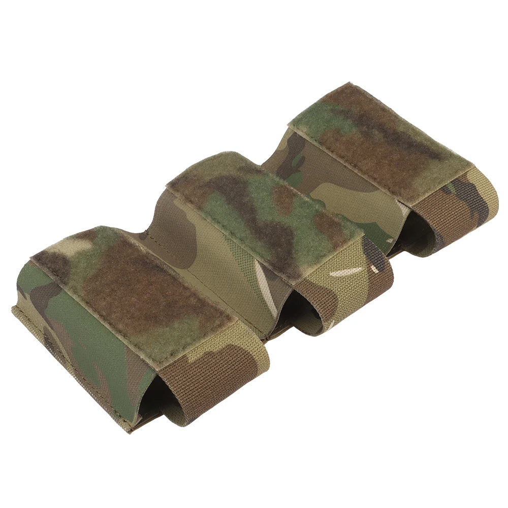 Tactical Triple 7.62 Magazine Pouch Built-In Type MAG Bag for Plate Carrier Chest Rig Vest Insert Hunting Accessory - view 3