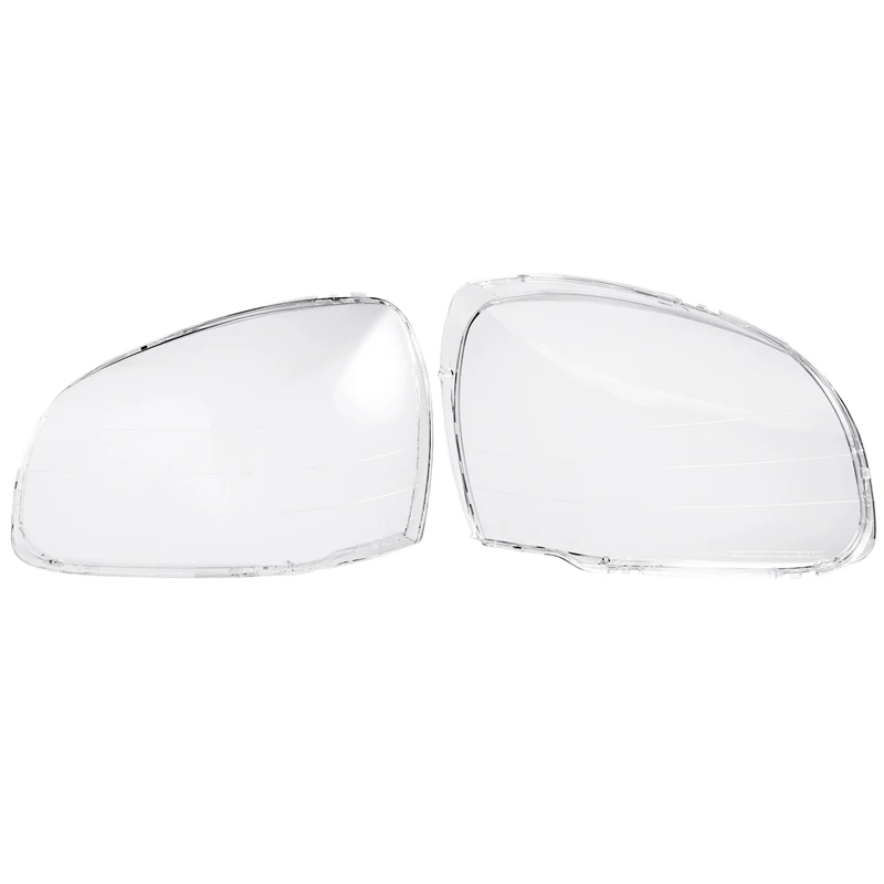 1 Pair For Hyundai Santa Fe 2001 02 03 04 05 2006 Car Headlight Lens Cover Head Light Lampshade Front Auto Light Shell