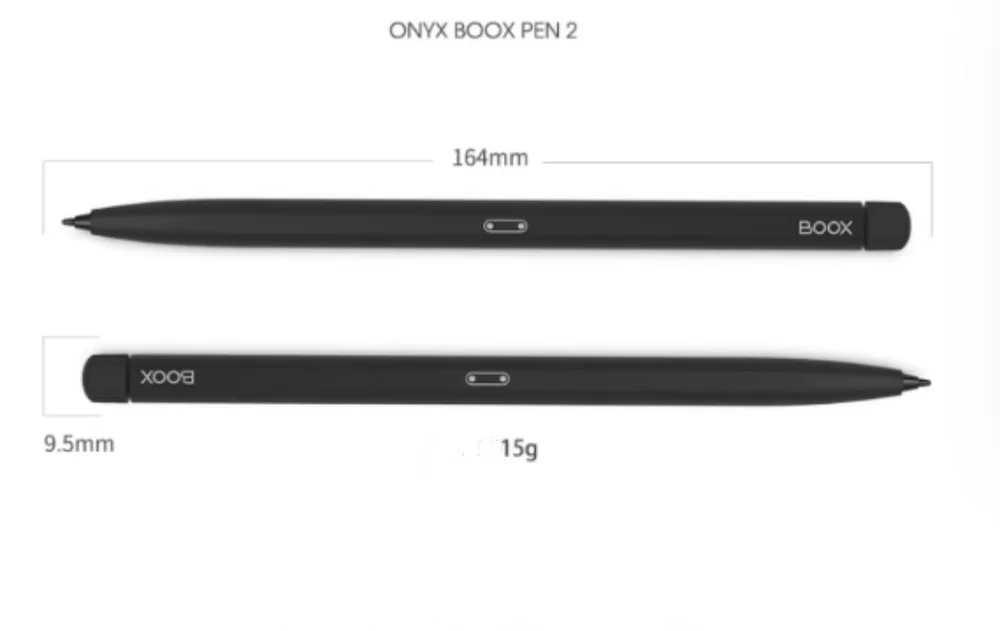 لقلم اللمس الأصلي BOOX Pen2 لـ nova air nova Pro note air note3/5 noteX2-