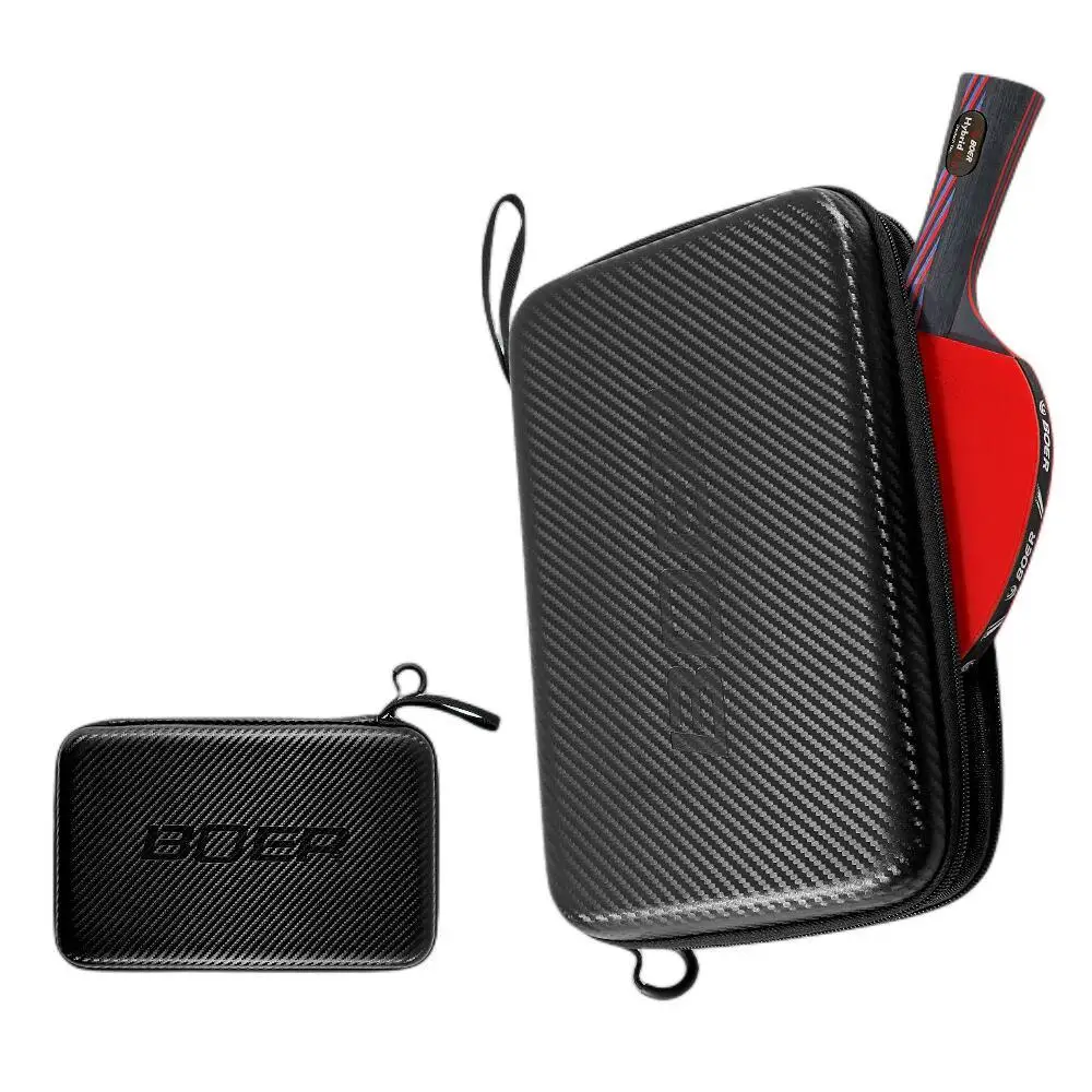 Estuche portátil para tenis de mesa, bolsa cuadrada de almacenamiento para raqueta de Ping Pong, gran capacidad