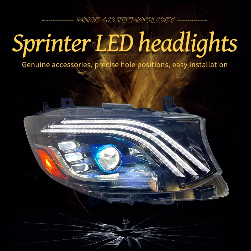 Best Selling Sprinter Headlights of 2023Maybach with LED Running Headlights