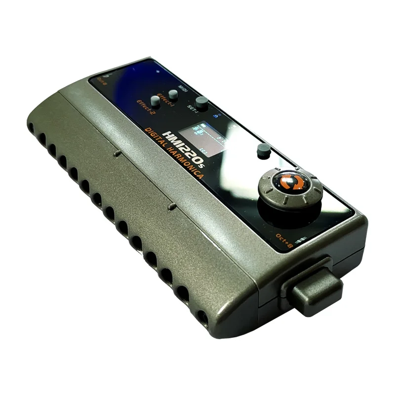 HM1220S Youth version electric harmonica MIDI digital instrument built-in speaker Digital harmonica digital instrument