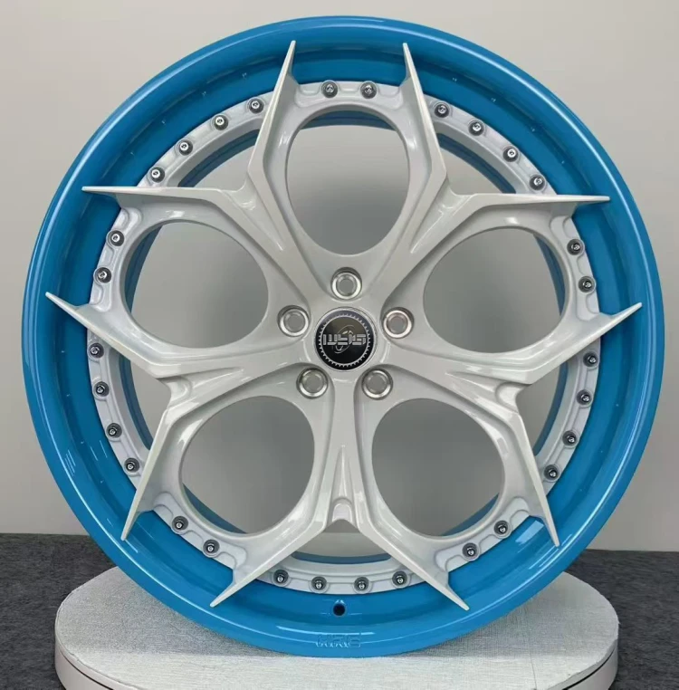 

20 21 22-inch forged rims for Lamborghini URUS Gallardo Benz Audi BMW Mustang Ferrari 358 488 458custom 2 piece forged wheels