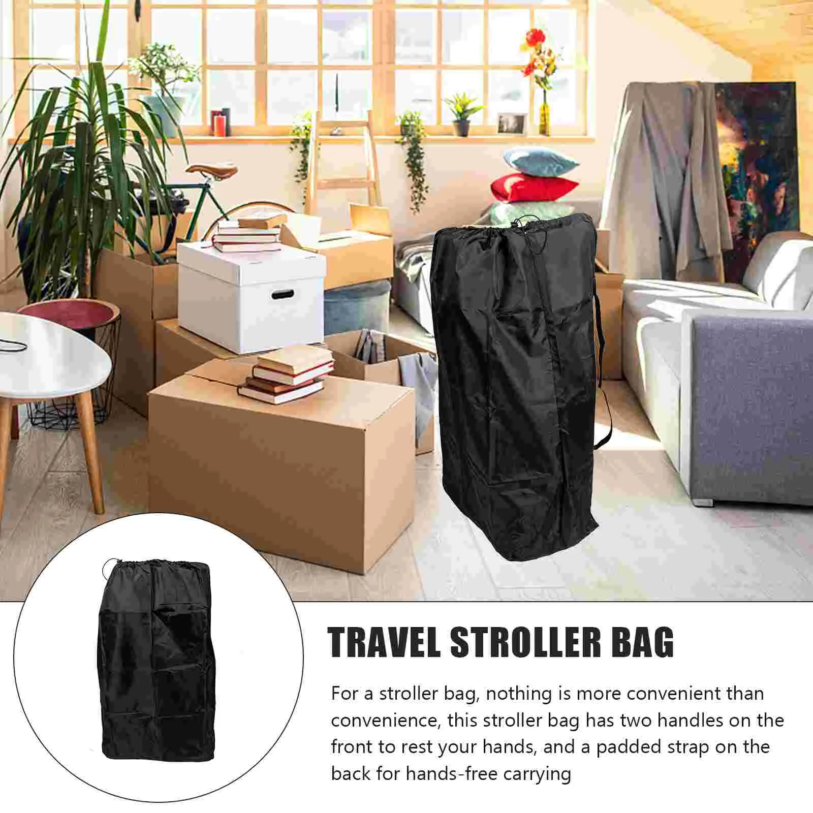 Portable Multi-functional Baby Travel Bags Stroller Travel Bag Bag Travel Stroller Bag Stroller Gate Check Bag Stroller Check