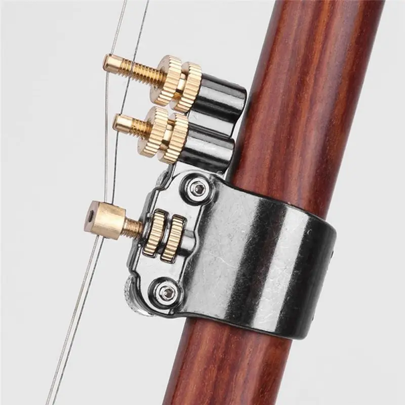 AB31-Fine-Tuning Huqin Black Practical Musical Instrument Qianjin Multifunctional Accessories Erhu Regulator