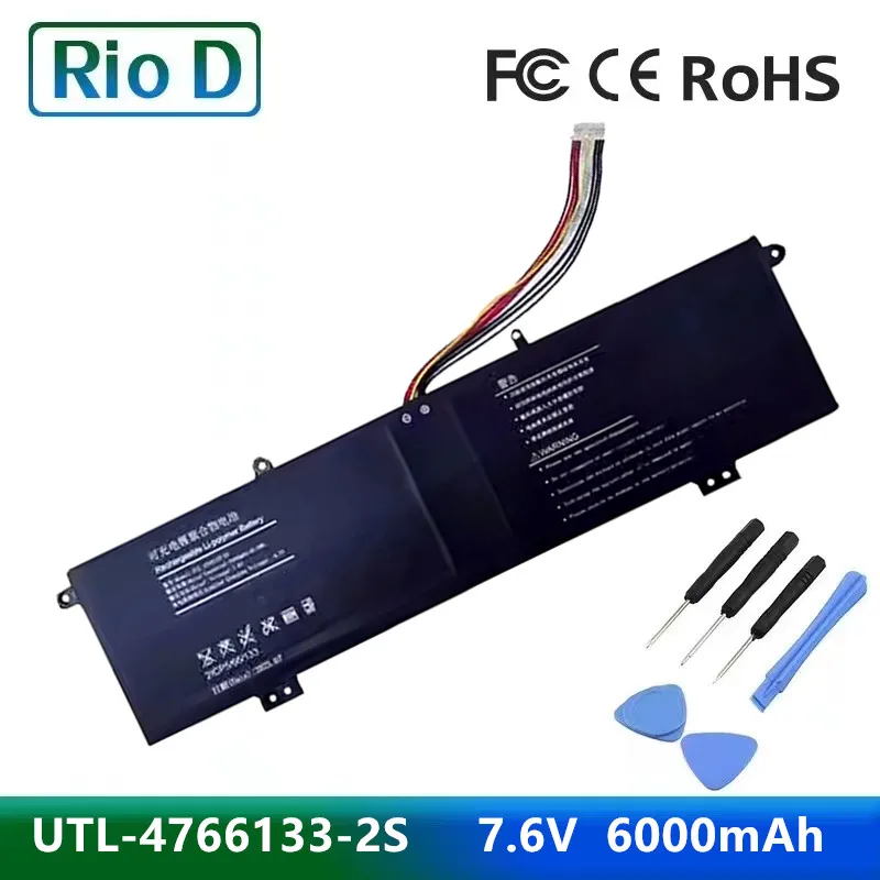 

Laptop Battery For ONN UTL-4766133-2S WU133W Y1333W K1412W 5072300P 6000mAh For Haier Leadpie M1 LP14123