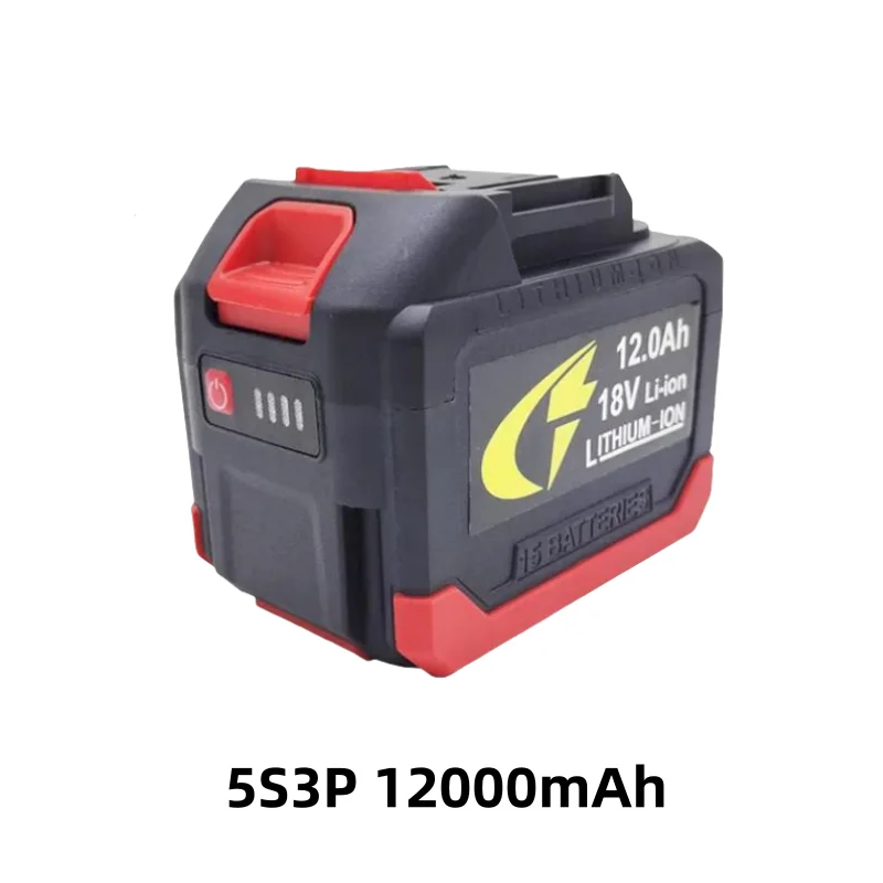 18V 5S2P 5S3P 5S4P Makita 18650 lithium battery can charge 8.0Ah 12.0Ah 16.0Ah battery with high current and high discharge