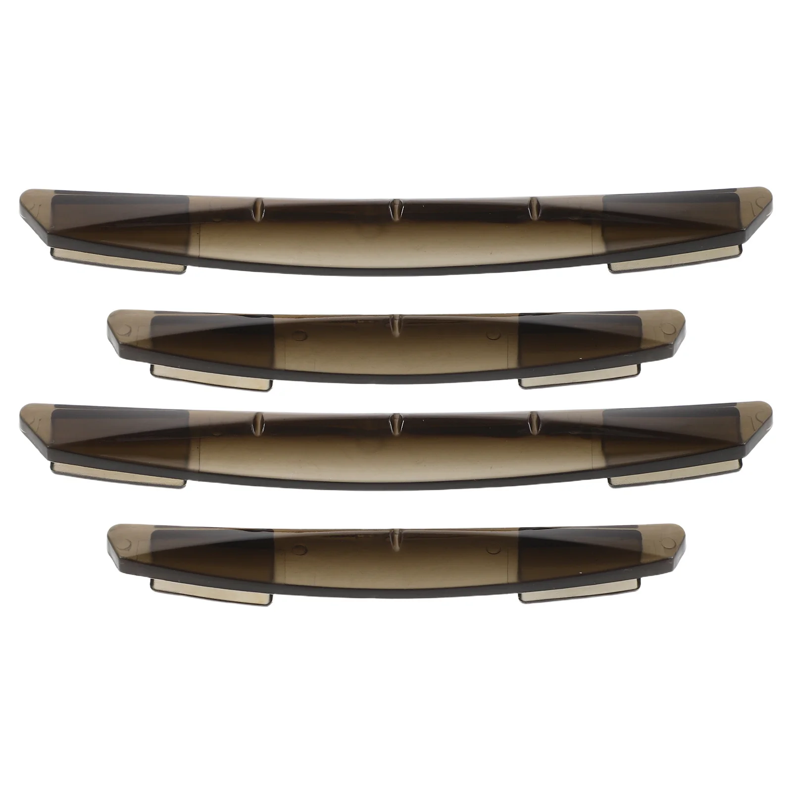 

4pcs Car Door Anti-Collision Strips Silicone Edge Protector Tape Weather Resistant Scratch Proof Auto Door Protection Strip For