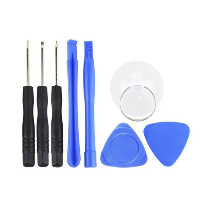 Kit d'outils d'ouverture de téléphone en plastique 8 en 1, bricolage, Kit d'outils de démontage d'écran, Spudger pied-de-biche