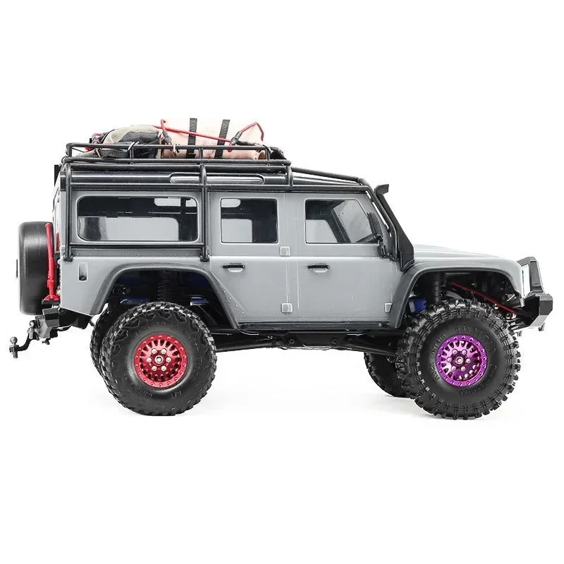 4 قطعة سبائك الألومنيوم Beadlock عجلة حافة عجلات محاور ل 1/18 TRX4M/1/24 SCX24 AX24 RC الزاحف سيارة محور عجلات RC ترقية الملحقات