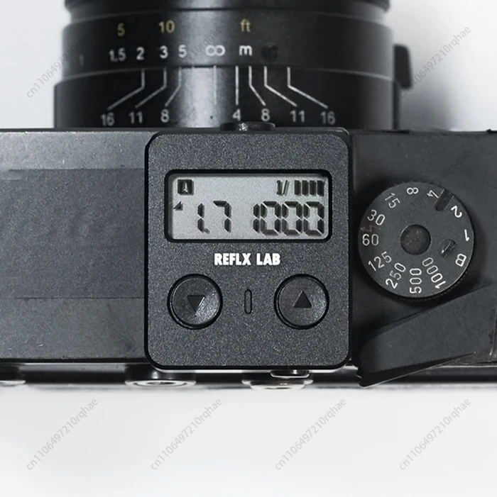 

Black Metal Case Light Meter, Machine Top Exposure Meter, Professional Photographic Light Meter for Studio Use