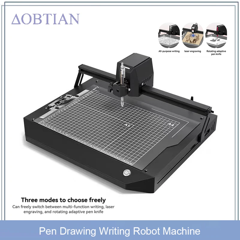 NEW 2 in 1 Pen Drawing Printer Cutting Plotter DIY Laser Machine Lettering Grbl-Plotter Writing Robot Drawing Toys for work