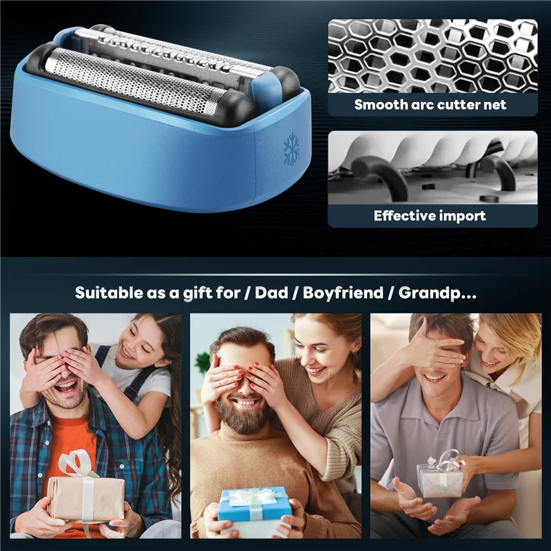 

ABBK-Сменная бритвенная сетка и режущая головка для бритвы Braun 40B CT2S CT2CC CT3CC CT4S CT4CC CT5CC CT6CC лезвие головки