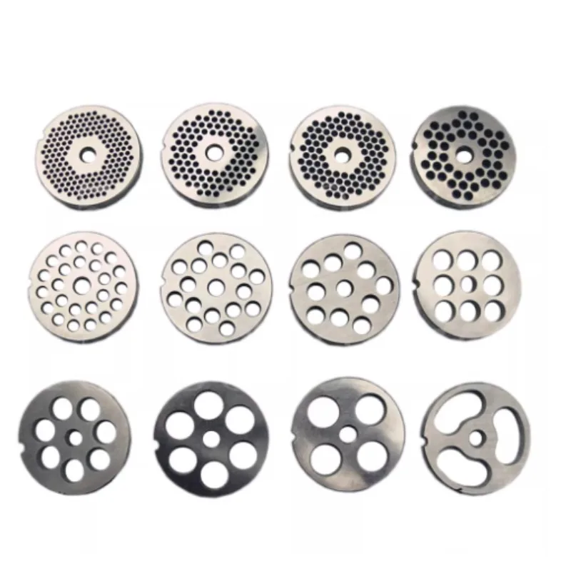 Applicable To32 Type Meat Grinder Orifice Plate Meat Orifice Plate Plate Sieve Blade Circular Knife Reamer Grate